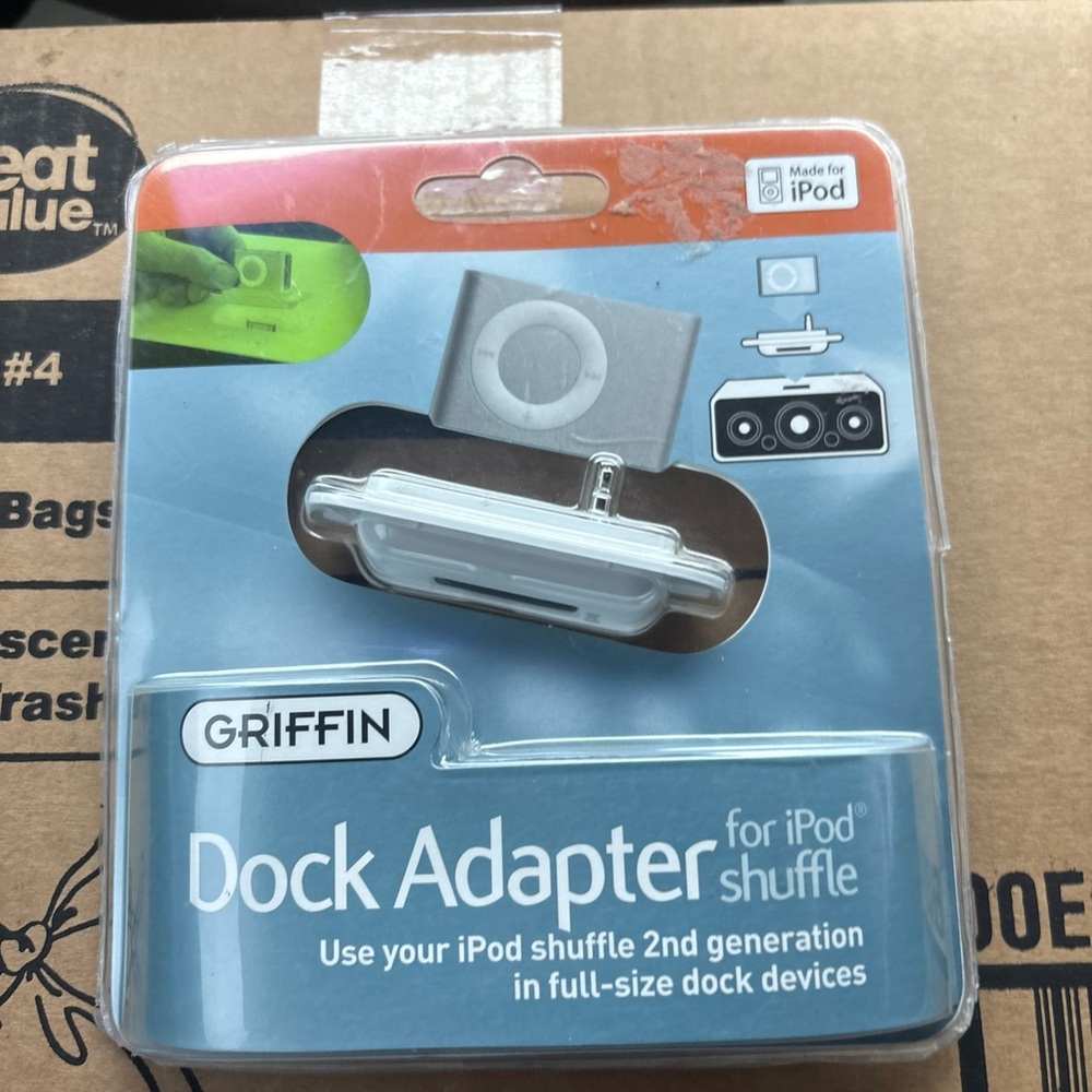 Griffin Technology Dock Adapter For 2nd Generation IPod Shuffle Apple Hi-Fi